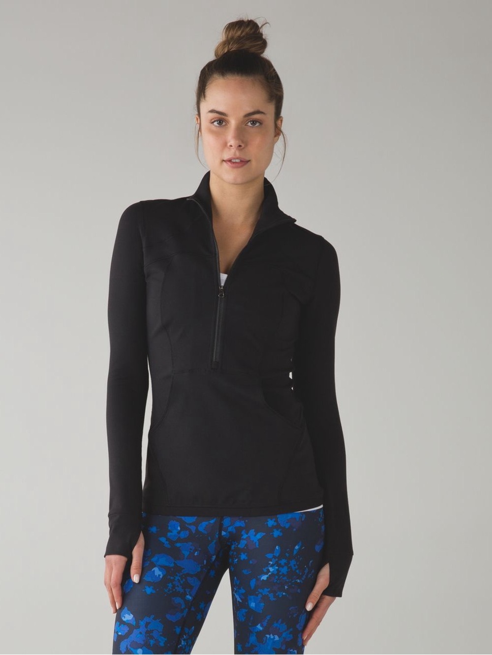 Lululemon Black Women's Half-Zip Performance Top